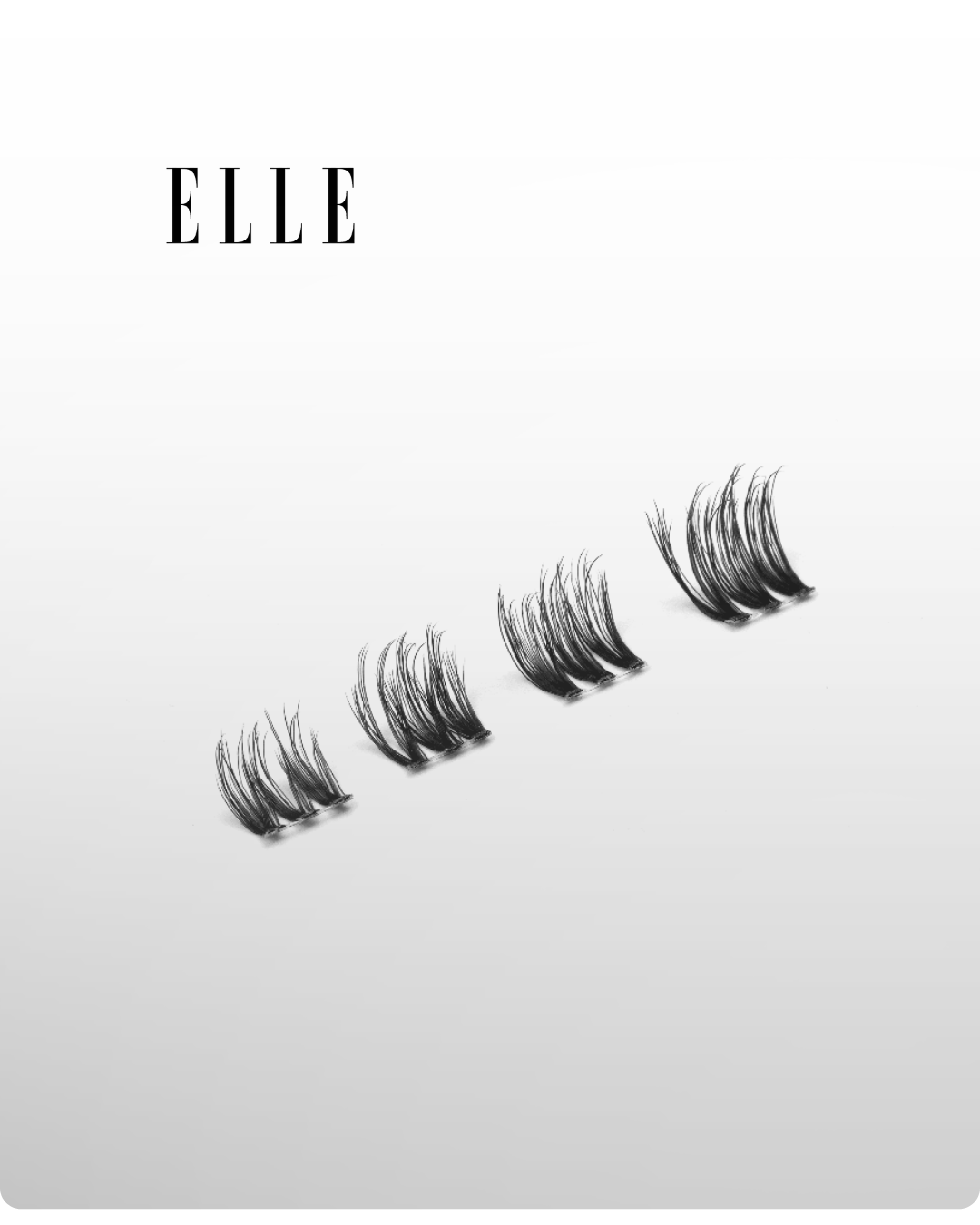 SELF-STICK LASH CLUSTERS