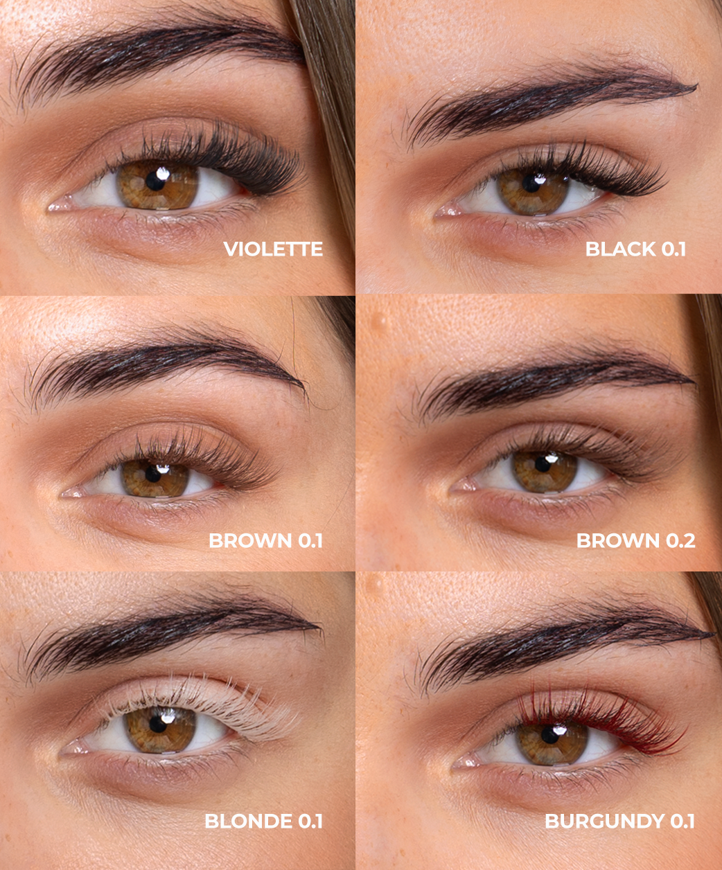 Kit självhäftande fransar (1d)